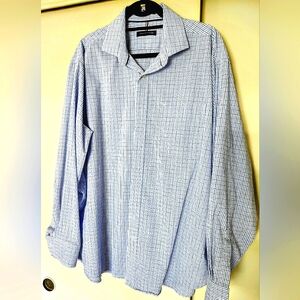 Tommy Hilfiger Blue Casual Button Down Shirt